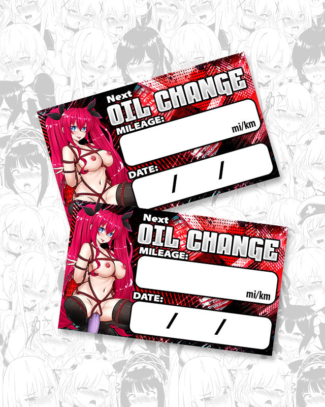 Ayaka Bondage Oil Change Stickers