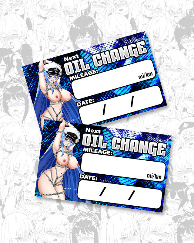 Esdeath Bondage Oil Change Stickers