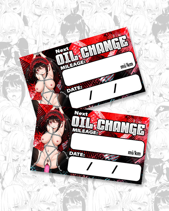 Kurumi Bondage Oil Change Stickers