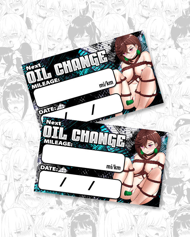Momo Ayase Bondage Oil Change Stickers