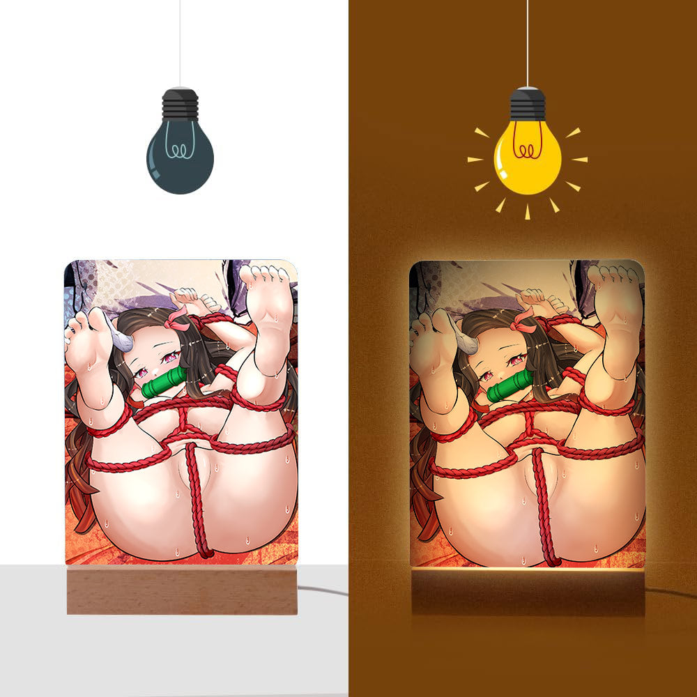 Nezuko Bondage Photo Lamps