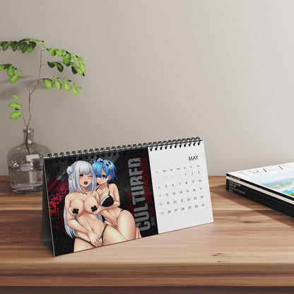 Cultured Degenerates 2025 Desktop Calendar