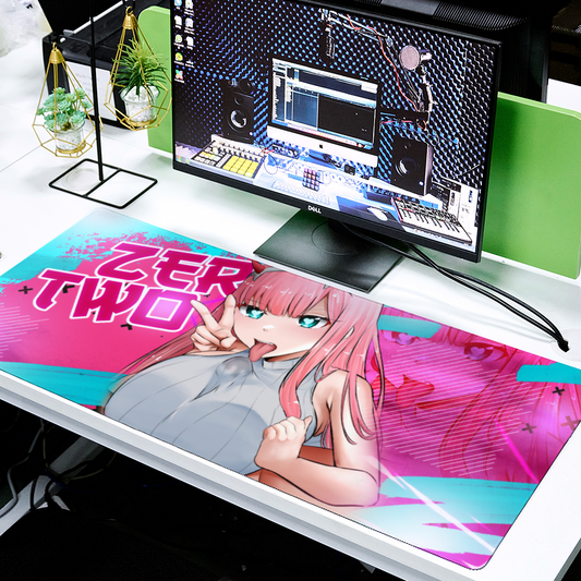 Zero Two Paizuri Desk Mat 16" x 35"