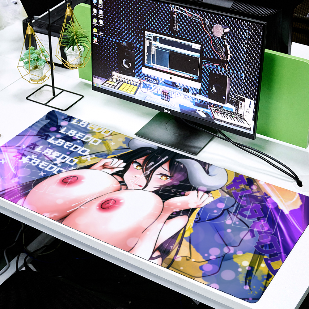 Albedo Cultured Paizuri Desk Mat 16" x 35"