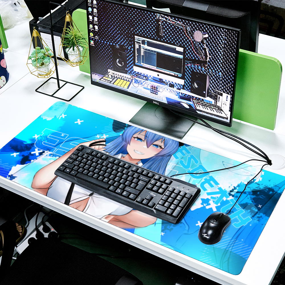 Esdeath Paizuri Desk Mat 16" x 35"