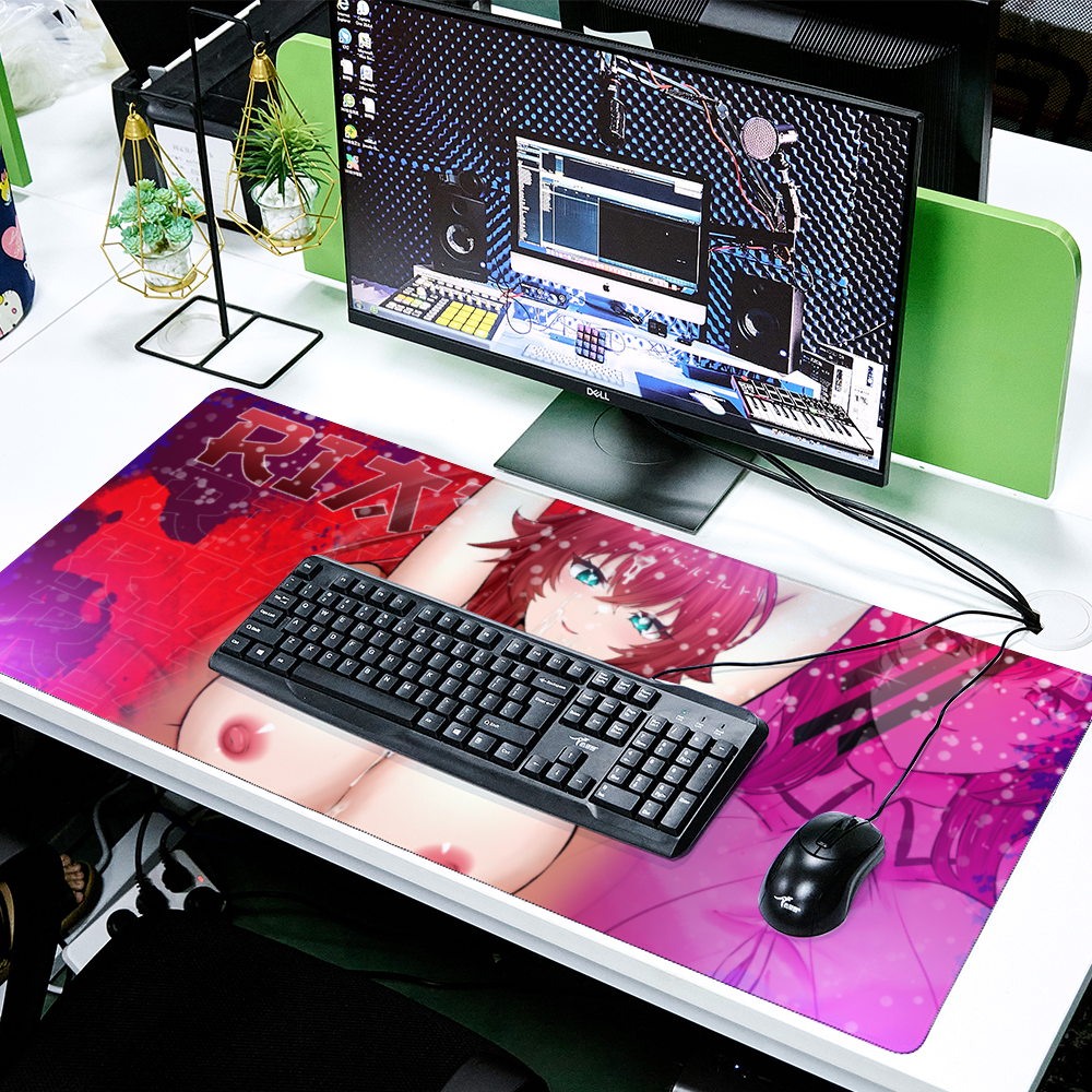 Rias Paizuri Cultured Desk Mat 16" x 35"