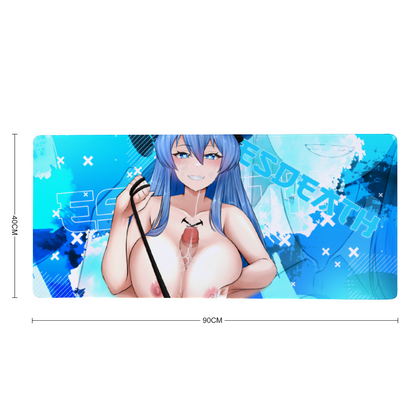 Esdeath Cultured Paizuri Desk Mat 16" x 35"