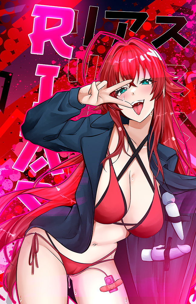 Rias Exhibitionist Graphic Posters