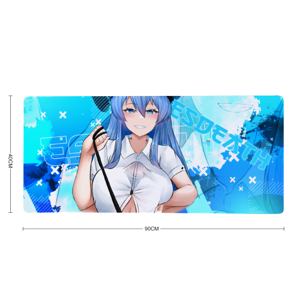 Esdeath Paizuri Desk Mat 16" x 35"