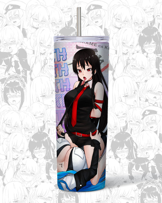 Akame Esdeath Strap-on Tumblers