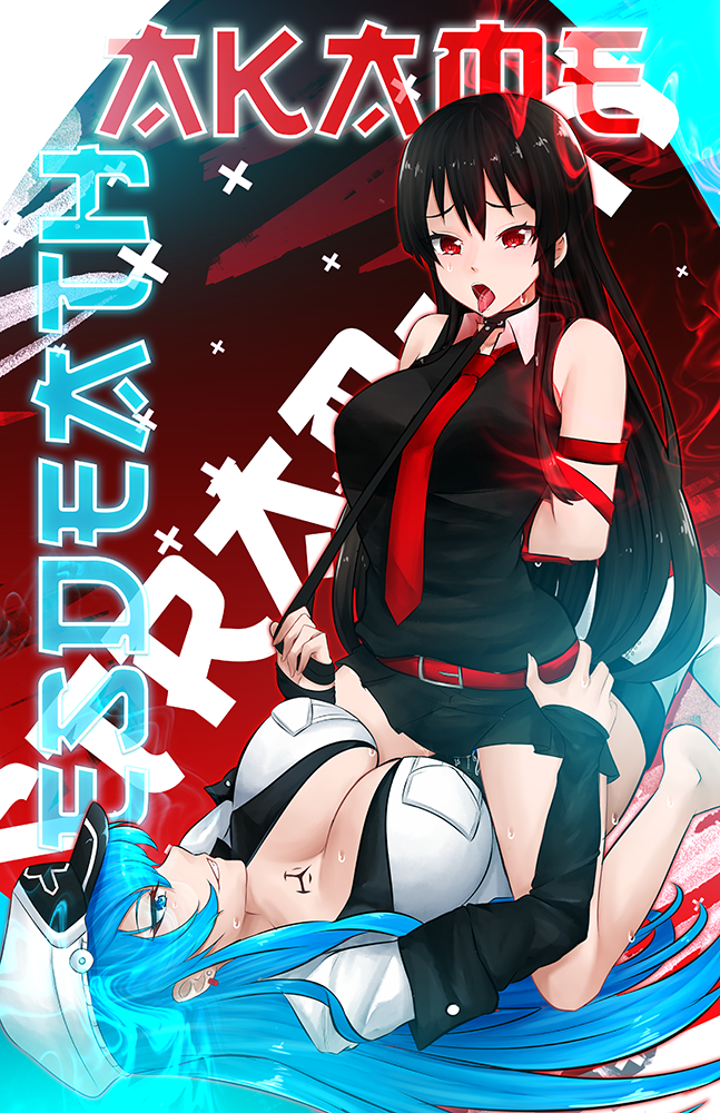 Akame Esdeath Strap-on Poster