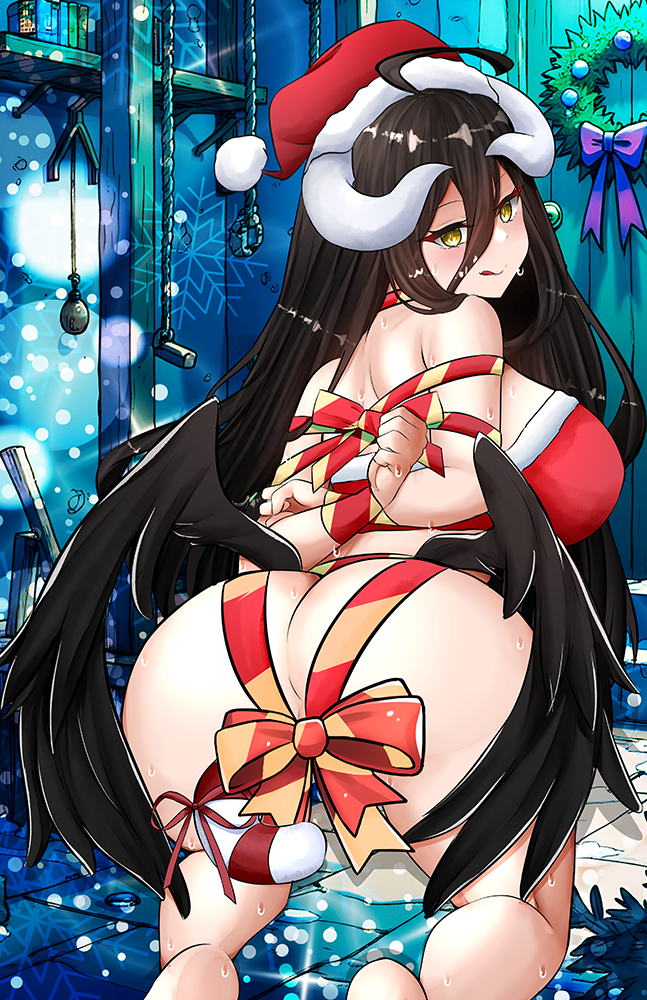 Albedo Xmas Bondage Poster