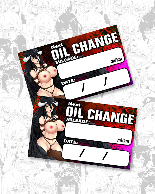 Albedo Bondage Oil Change Stickers