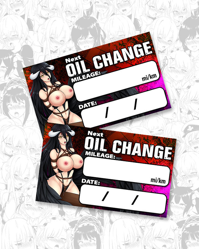 Albedo Bondage Oil Change Stickers