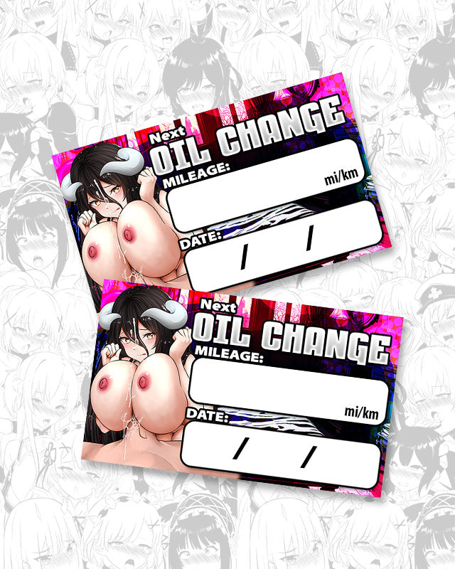 Albedo Paizuri Oil Change Stickers