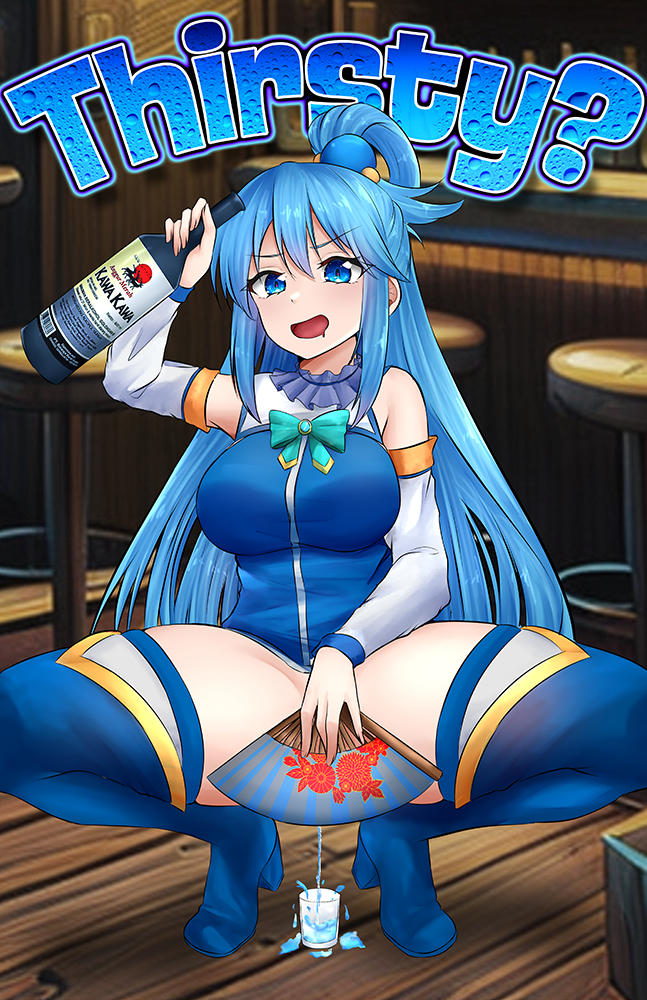 Aqua Water Poster