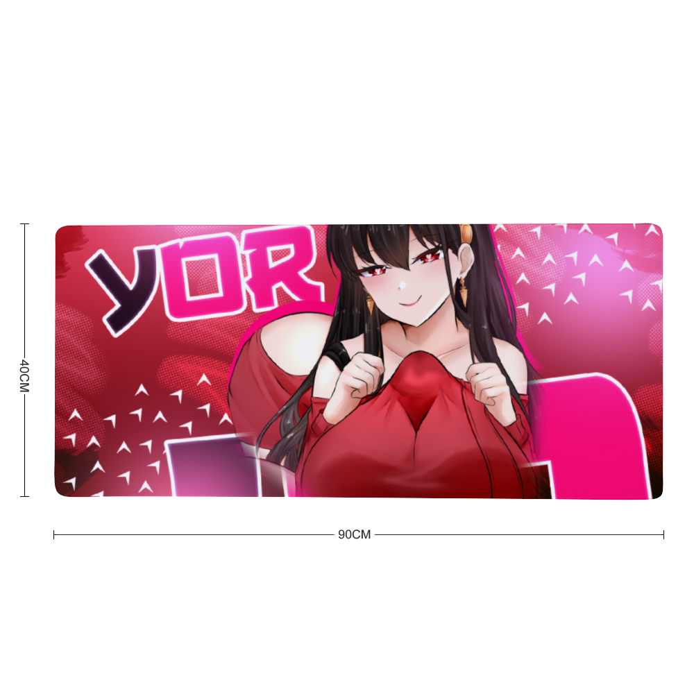 Yor Paizuri Desk Mat 16" x 35"