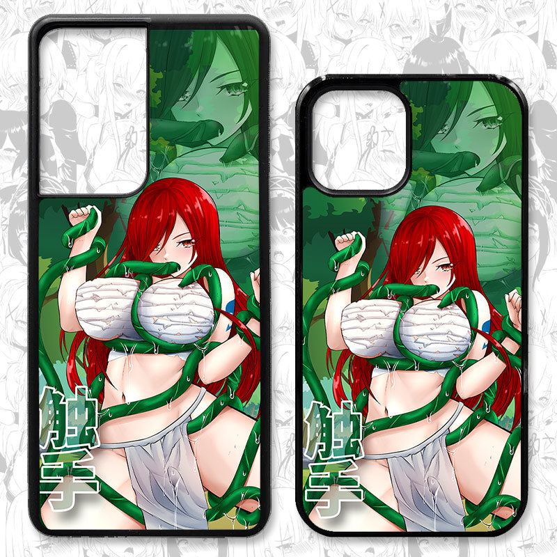 Erza Tentacles Cell Phone Cases