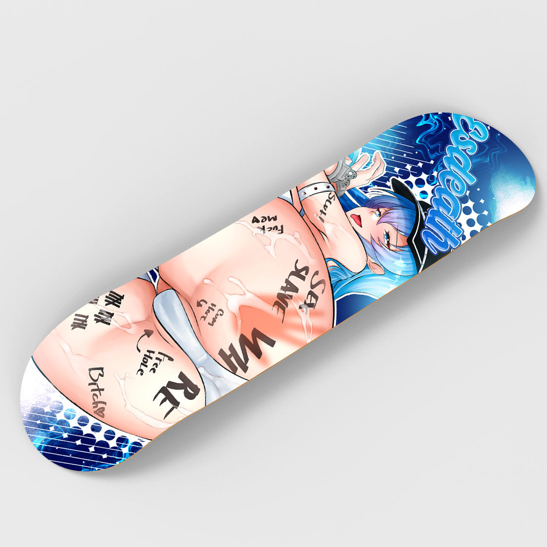 Esdeath Wrecked Skate Deck