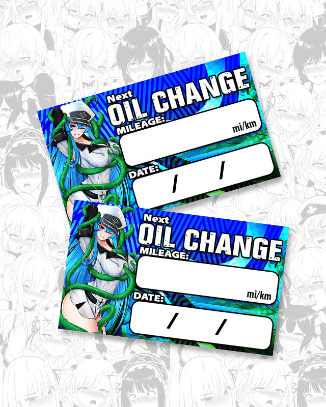 Esdeath Tentacles Oil Change Stickers – Cultured Degenerates