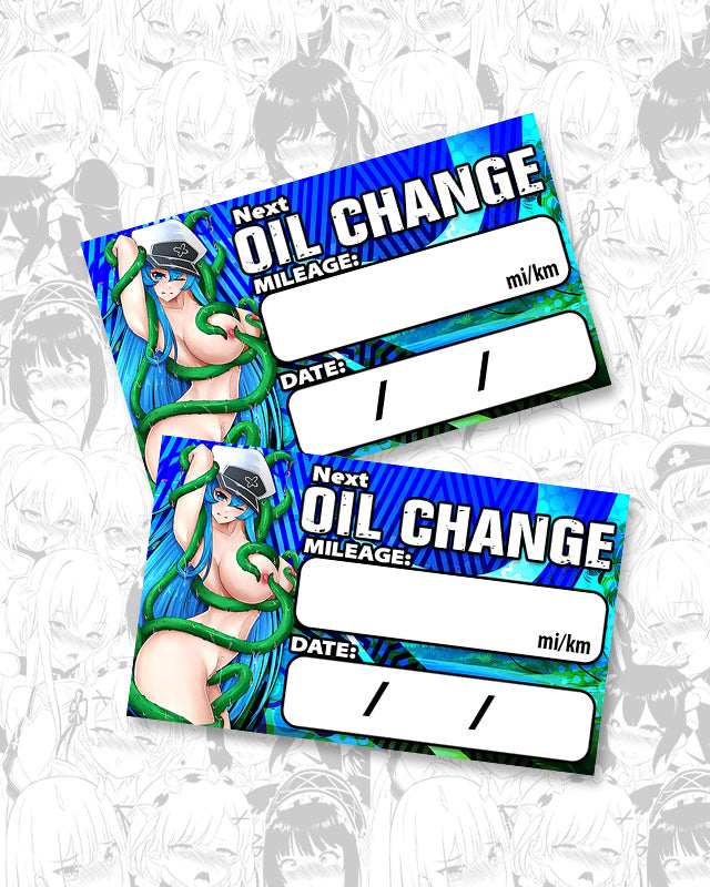 Esdeath Tentacles Oil Change Stickers