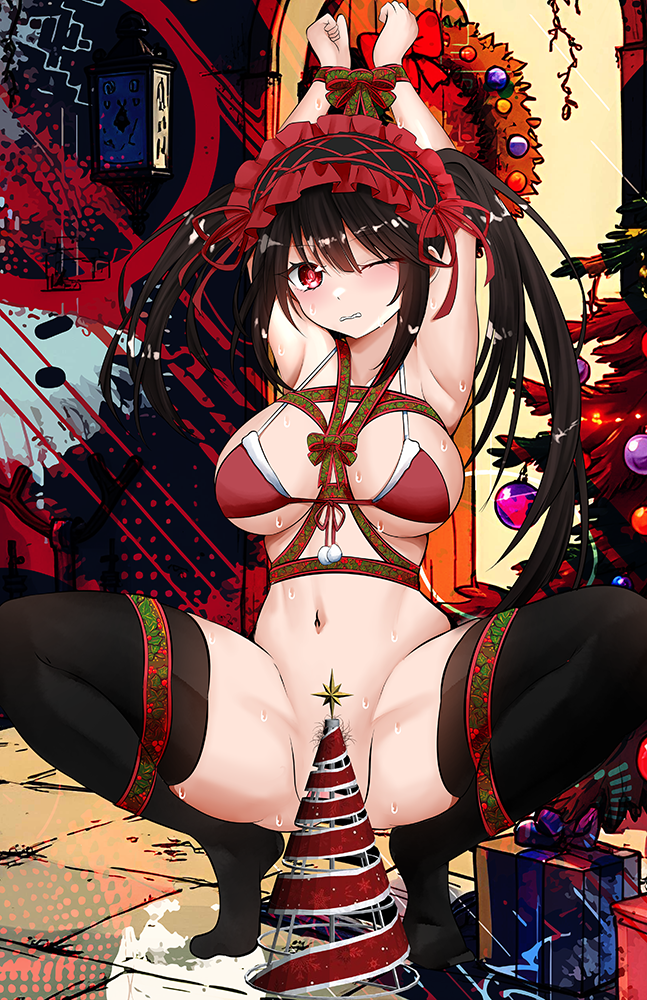 Kurumi Xmas Bondage Poster