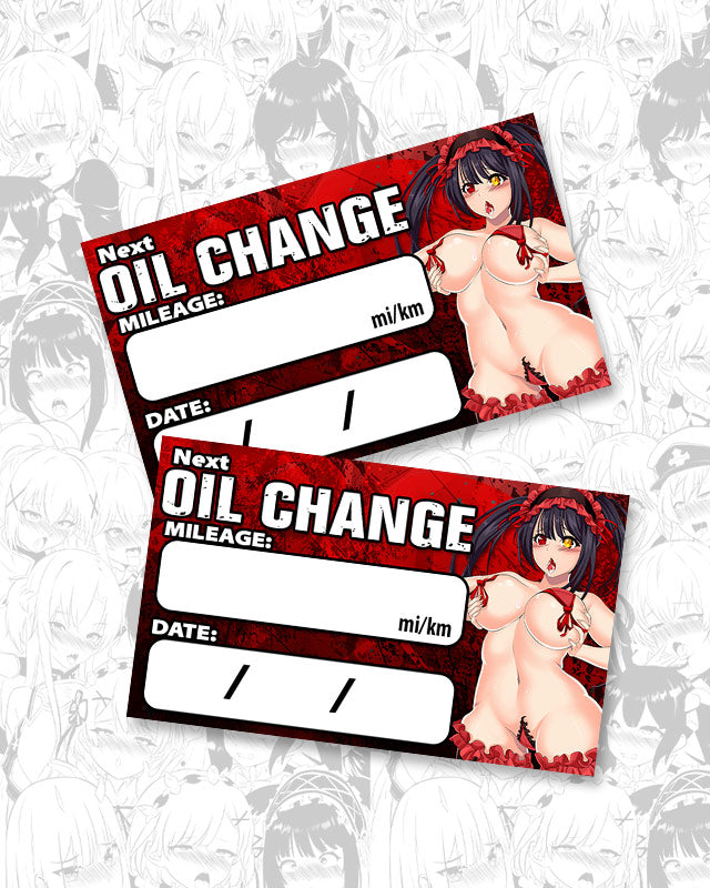 Kurumi Mind Break Oil Change Stickers