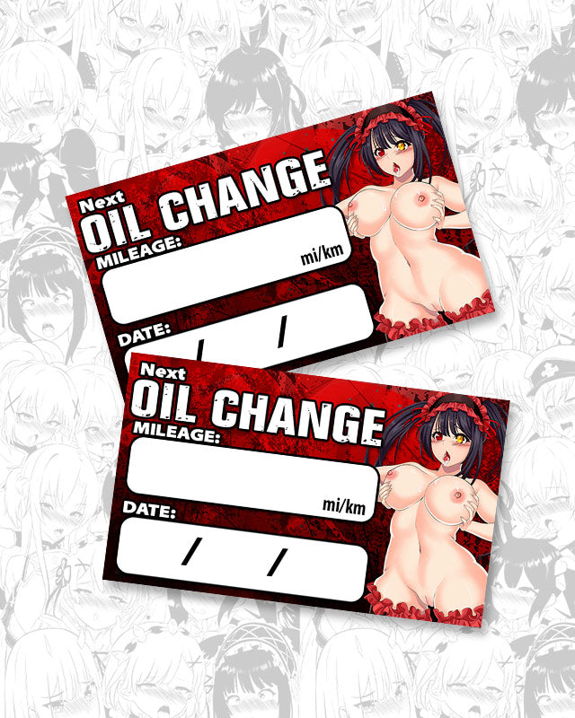 Kurumi Mind Break Oil Change Stickers