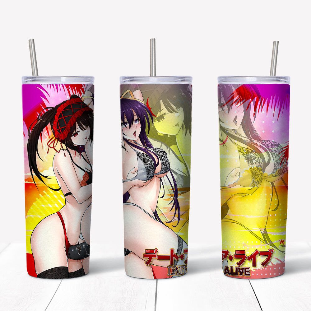 Kurumi Tohka Strap-on Tumblers