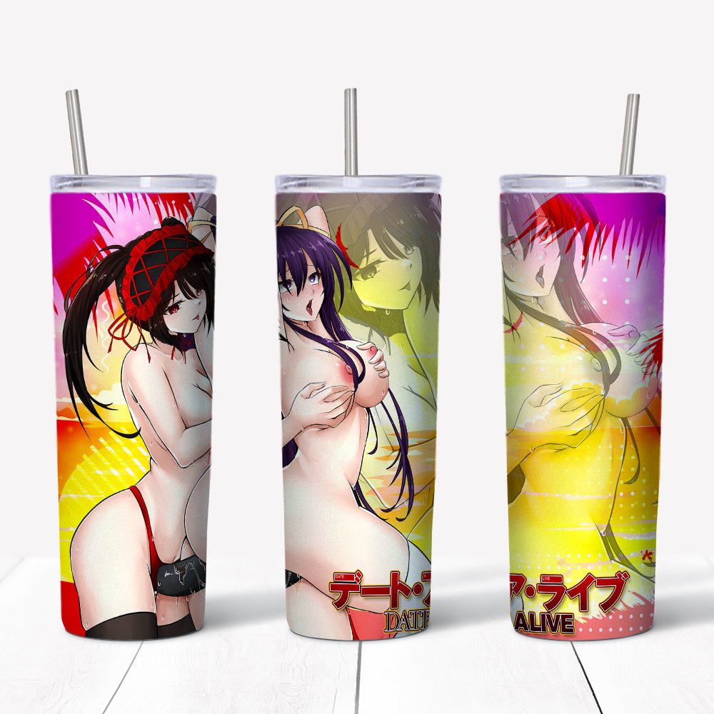 Kurumi Tohka Strap-on Tumblers