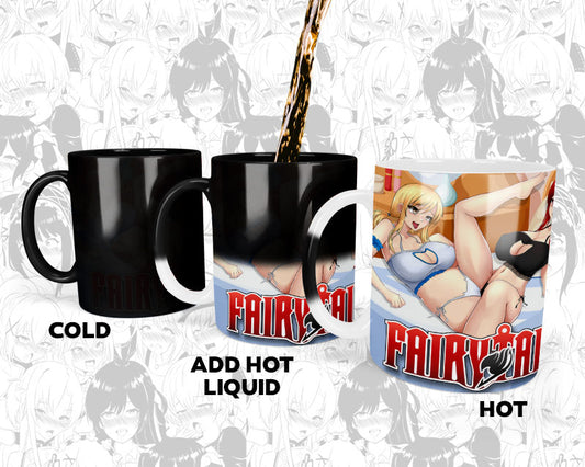 Lucy Erza Scissor Color Changing Mugs