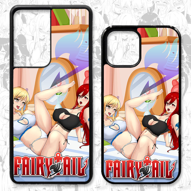 Lucy Erza Scissoring Cell Phone Cases