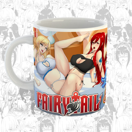 Lucy Erza Scissor Coffee Mugs
