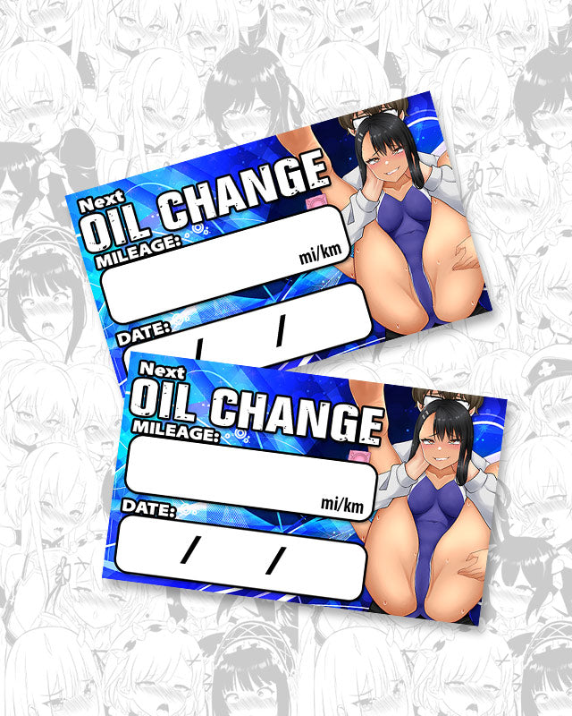 Nagatoro Full Nelson Oil Change Stickers