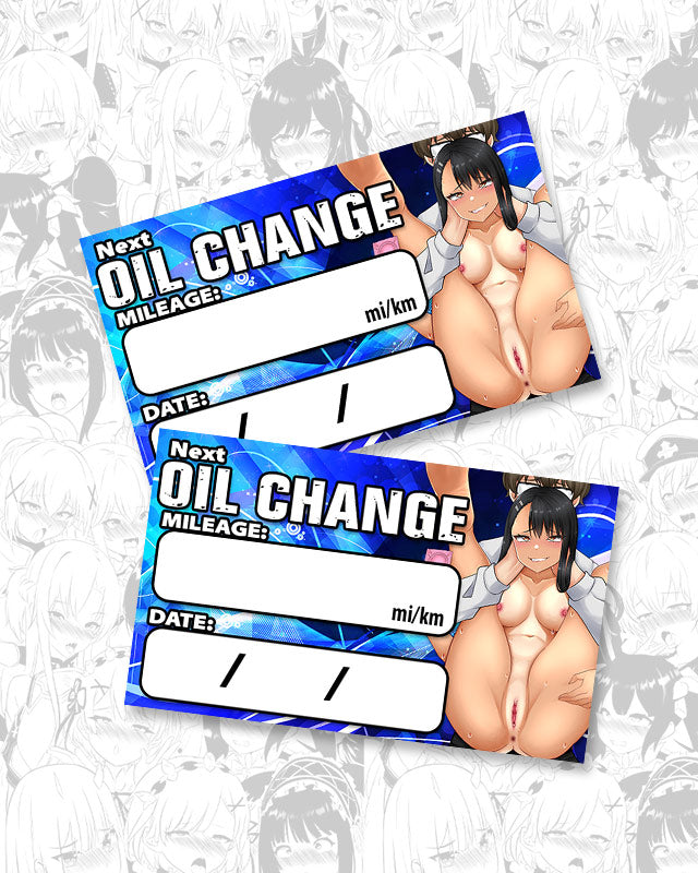 Nagatoro Full Nelson Oil Change Stickers