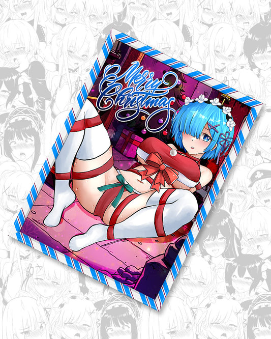 Rem Xmas Bondage Box Slaps