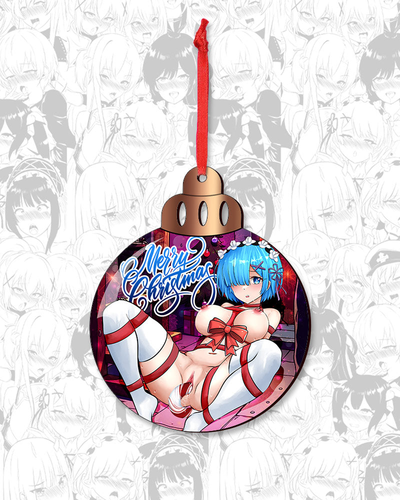 Rem Bondage Xmas Ornaments