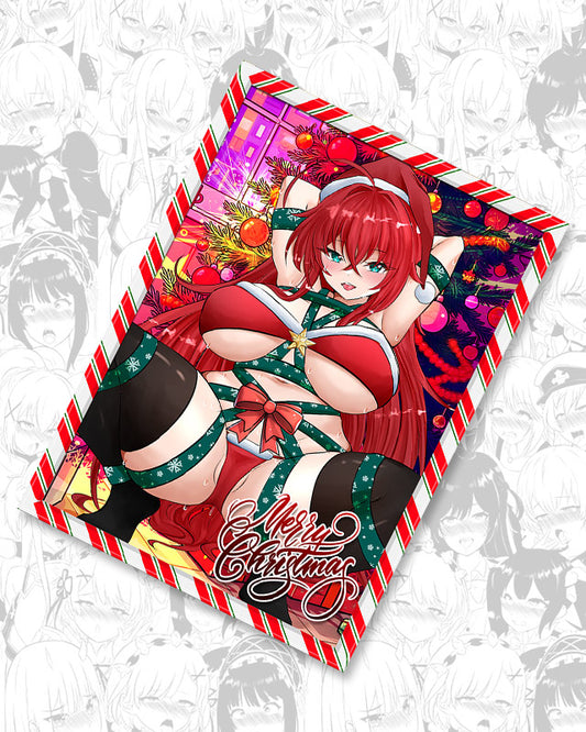 Rias Xmas Bondage Box Slaps