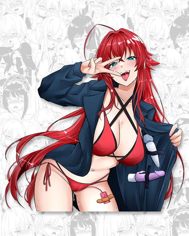 Rias Exhibitionist Kiss Cuts