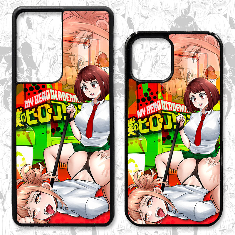 Uraraka Toga Strap-on Cell Phone Cases