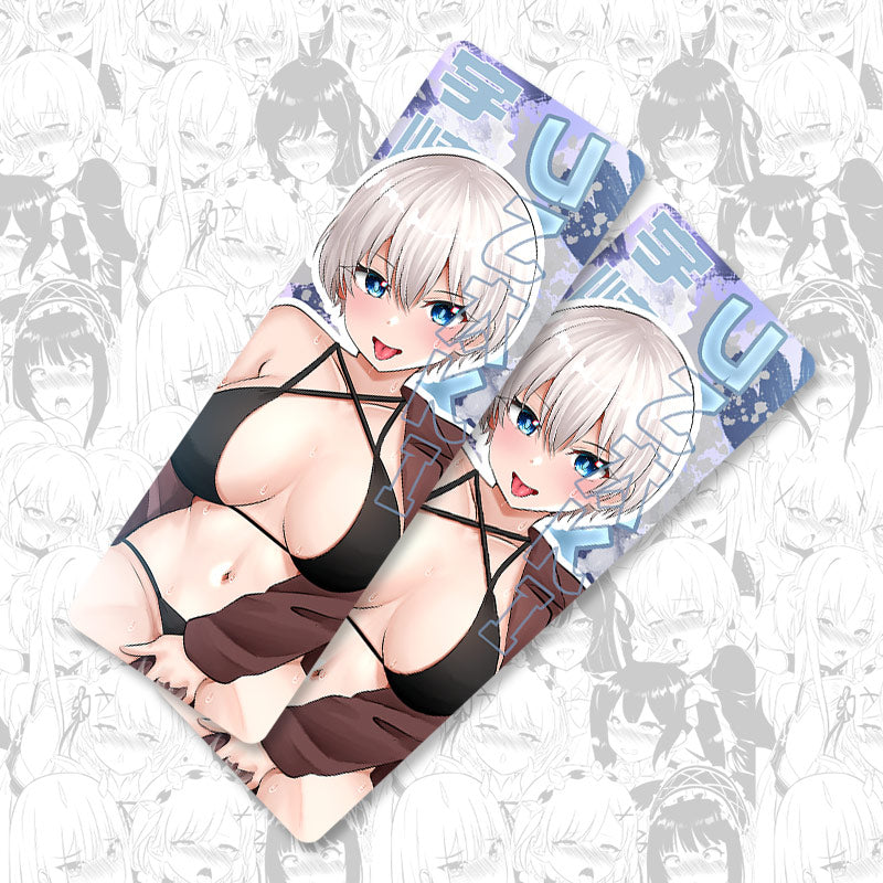Uzaki Exhibitionist Metal Bookmarks
