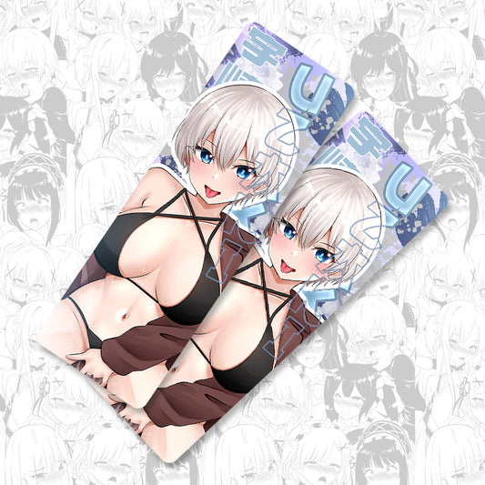 Uzaki Exhibitionist Metal Bookmarks