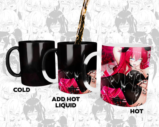 Wrecked Ayaka Color Changing Mugs