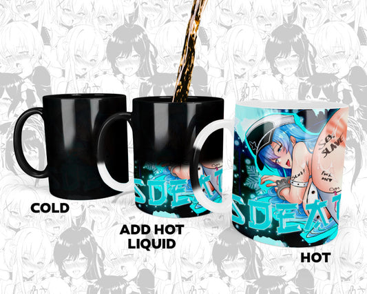 Wrecked Esdeath Color Changing Mugs