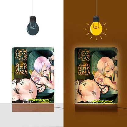 Lucy Wrecked Photo Lamps