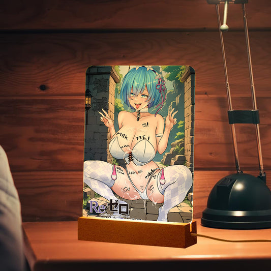 Rem Wrecked Photo Lamps