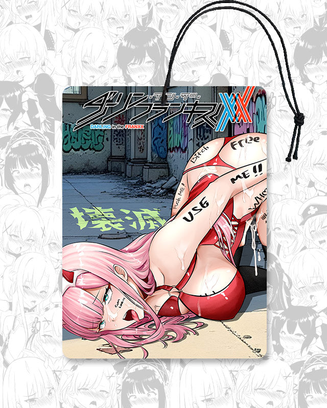 Zero Two Wrecked Air Fresheners