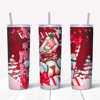 Ram Xmas Bondage Tumblers