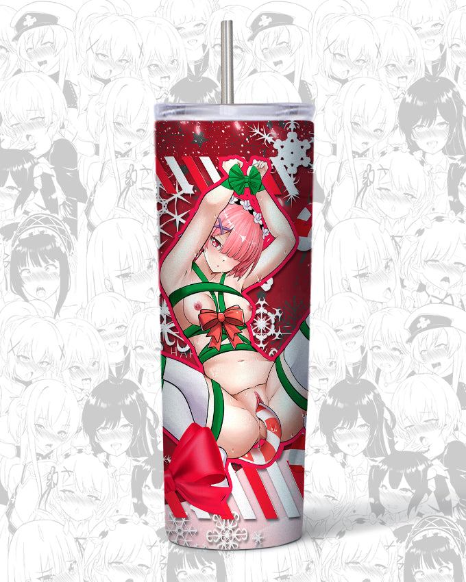 Ram Xmas Bondage Tumblers