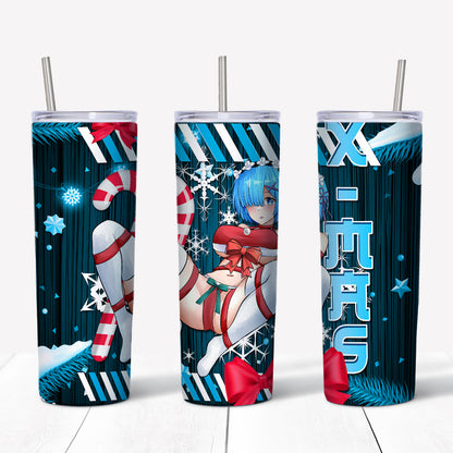 Rem Xmas Bondage Tumblers